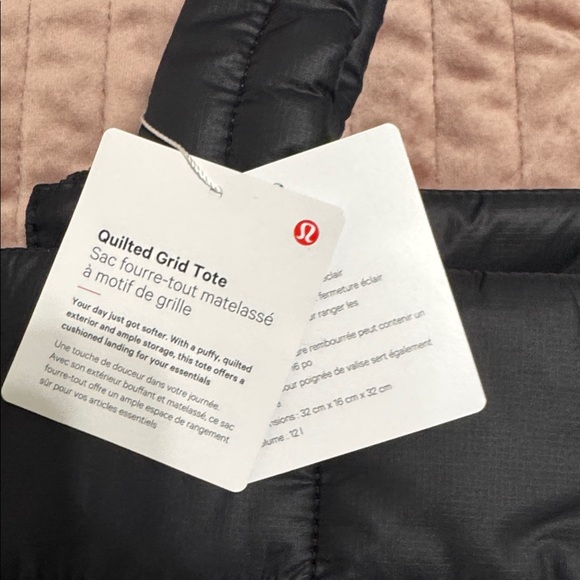 lululemon athletica Quilted Black Tote - Picture 7 of 8